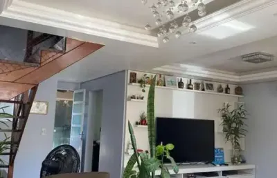 Casa em condomínio fechado com 3 quartos à venda na avenida joão ferreira jardim, 140, rubem berta, porto alegre, 146 m2 por r$ 530.000