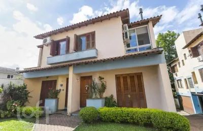 Casa em condomínio fechado com 3 quartos à venda na rua doutor mário totta, 416, tristeza, porto alegre, 170 m2 por r$ 630.000
