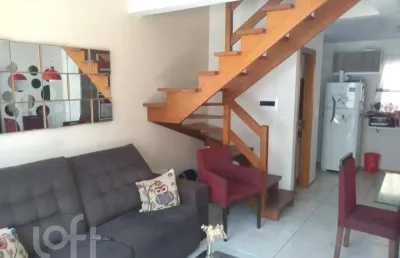 Casa em condomínio fechado com 2 quartos à venda na rua capitão pedroso, 416, restinga, porto alegre, 82 m2 por r$ 200.000