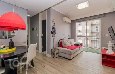 Apartamento com 2 quartos à venda na avenida otto niemeyer, 1702, camaquã, porto alegre, 46 m2 por r$ 350.000
