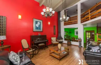 Casa com 3 quartos à venda na rua são francisco da califórnia, 33, santo antônio, porto alegre, 300 m2 por r$ 1.300.000