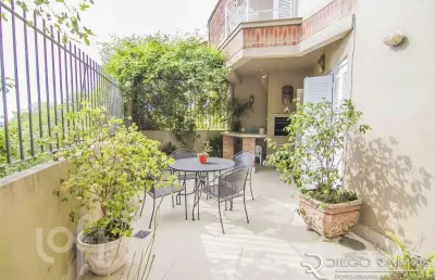 Casa em condomínio fechado com 3 quartos à venda na rua padre joão batista reus, 1700, tristeza, porto alegre, 293 m2 por r$ 890.000