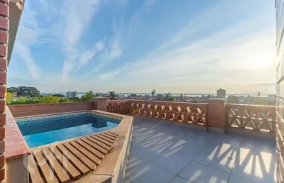 Casa em condomínio fechado com 4 quartos à venda na avenida jacuí, 978, santa tereza, porto alegre, 359 m2 por r$ 900.000