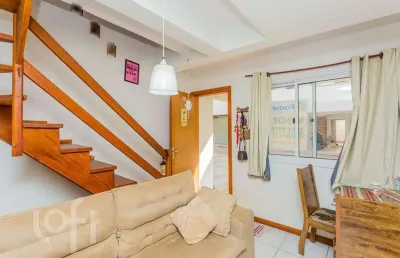 Casa em condomínio fechado com 2 quartos à venda na rua dorival castilhos machado, 126, hípica, porto alegre, 72 m2 por r$ 233.000