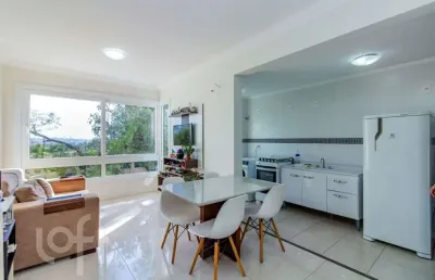 Apartamento com 1 quarto à venda na rua delfino riet, 537, santo antônio, porto alegre, 48 m2 por r$ 340.000