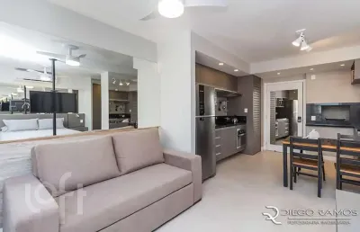 Apartamento com 1 quarto à venda na avenida doutor nilo peçanha, 3275, chácara das pedras, porto alegre, 37 m2 por r$ 640.000