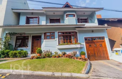 Casa em condomínio fechado com 4 quartos à venda na avenida vicente monteggia, 2000, vila nova, porto alegre, 252 m2 por r$ 1.290.000