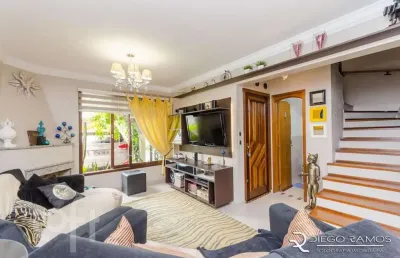 Casa em condomínio fechado com 3 quartos à venda na rua doutor armando barbedo, 1161, tristeza, porto alegre, 175 m2 por r$ 1.007.000