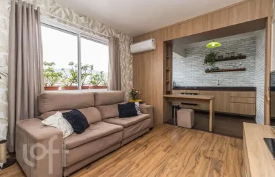 Apartamento com 1 quarto à venda na rua victor silva, 272, camaquã, porto alegre, 37 m2 por r$ 210.000