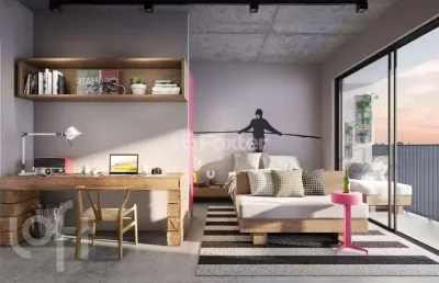Apartamento com 1 quarto à venda na rua almirante tamandaré, 150, floresta, porto alegre, 21 m2 por r$ 295.000