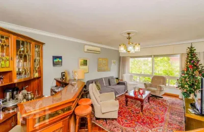 Apartamento com 4 quartos à venda na rua mucio teixeira, 880, menino deus, porto alegre, 213 m2 por r$ 900.000
