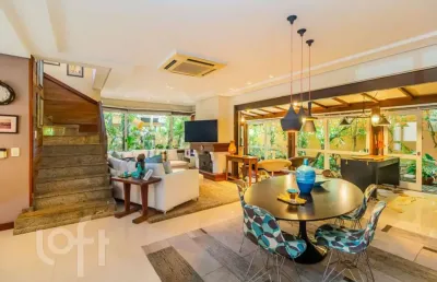 Casa em condomínio fechado com 4 quartos à venda na avenida otto niemeyer, 77, tristeza, porto alegre, 380 m2 por r$ 2.050.000
