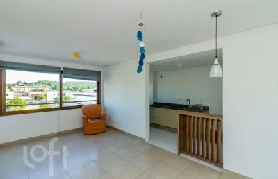 Apartamento com 2 quartos à venda na travessa escobar, 193, camaquã, porto alegre, 61 m2 por r$ 430.000