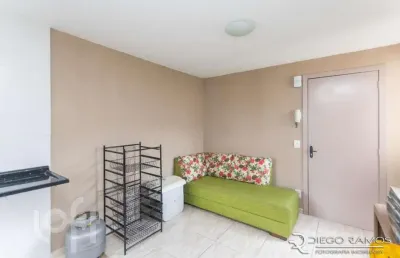 Apartamento com 2 quartos à venda na avenida juscelino kubitschek de oliveira, 440, passo das pedras, porto alegre, 38 m2 por r$ 160.000