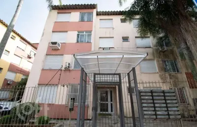 Apartamento com 1 quarto à venda na rua ângelo crivellaro, 720, jardim do salso, porto alegre, 42 m2 por r$ 150.000