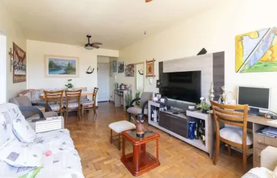 Apartamento com 2 quartos à venda na rua luiz de camões, 415, santo antônio, porto alegre, 76 m2 por r$ 360.000