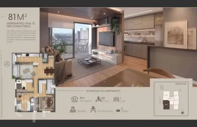 Apartamento com 3 quartos à venda na rua ferreira viana, 627, petrópolis, porto alegre, 81 m2 por r$ 1.150.000