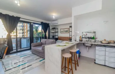 Apartamento com 1 quarto à venda na rua anita garibaldi, 1855, boa vista, porto alegre, 36 m2 por r$ 650.000