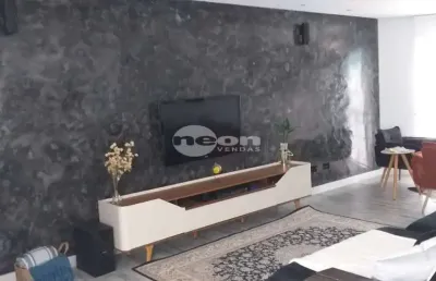 Casa em condomínio fechado com 3 quartos à venda na rua trento, 36, utinga, santo andré, 342 m2 por r$ 848.000