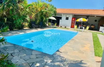 Casa em condomínio fechado com 5 quartos à venda na castelhanos, 78, morada praia, bertioga, 502 m2 por r$ 1.100.100