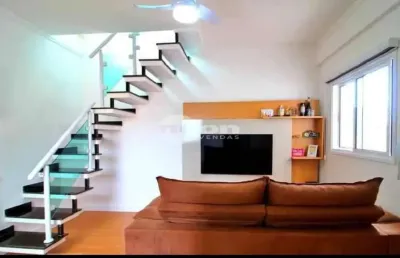 Cobertura com 3 quartos à venda na rua joão luso, 40, vila tibiriçá, santo andré, 88 m2 por r$ 450.000