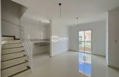Cobertura com 2 quartos à venda na travessa pires, 68, vila pires, santo andré, 102 m2 por r$ 460.000