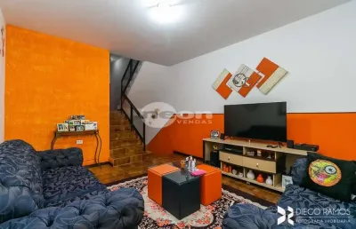 Casa em condomínio fechado com 3 quartos à venda na rua engenheiro alfredo heitzmann júnior, 131, jardim marek, santo andré, 200 m2 por r$ 545.000
