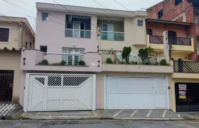 Casa em condomínio fechado com 3 quartos à venda na rocha pombo, 411, jardim stella, santo andré, 182 m2 por r$ 794.000