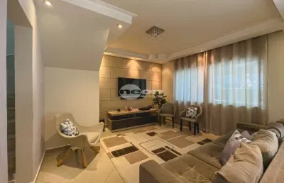 Casa em condomínio fechado com 3 quartos à venda na rua tibério pedreschi, 173, planalto, são bernardo do campo, 160 m2 por r$ 1.100.000