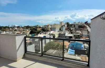 Cobertura com 1 quarto à venda na rua paquequer, 179, santa maria, santo andré, 140 m2 por r$ 830.000