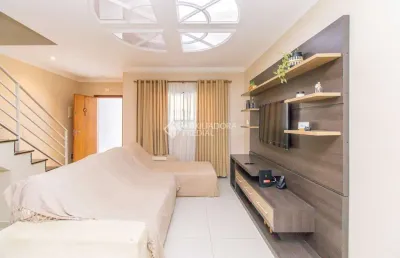 Casa em condomínio fechado com 3 quartos à venda na rua antônio de lima, 98, jardim ocara, santo andré, 198 m2 por r$ 725.000