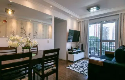 Apartamento com 3 quartos à venda na rua andré pujos, 57, jardim celeste, são paulo, 62 m2 por r$ 387.000