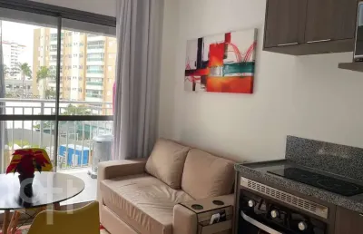 Apartamento com 1 quarto à venda na avenida santo amaro, 1342, itaim bibi, são paulo, 27 m2 por r$ 549.000