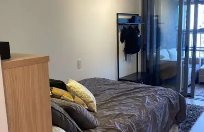 Apartamento com 1 quarto à venda na avenida cotovia, 737, moema, são paulo, 31 m2 por r$ 650.000
