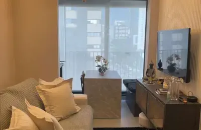 Apartamento com 1 quarto à venda na rua morais de barros, 880, campo belo, são paulo, 26 m2 por r$ 510.000