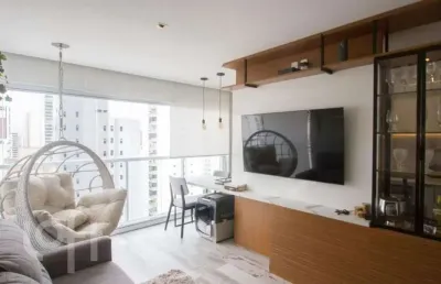 Apartamento com 1 quarto à venda na avenida vereador josé diniz, 3130, campo belo, são paulo, 43 m2 por r$ 788.000