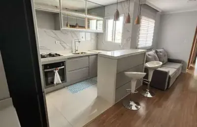 Apartamento com 2 quartos à venda na rua são boaventura, 275, vila scarpelli, santo andré, 105 m2 por r$ 555.000