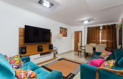Casa em condomínio fechado com 4 quartos à venda na ângelo guazzelli, 157, baeta neves, são bernardo do campo, 255 m2 por r$ 900.000