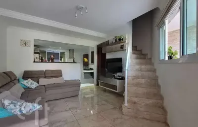 Casa em condomínio fechado com 3 quartos à venda na rua princesa isabel, 37, vila guiomar, santo andré, 146 m2 por r$ 930.000