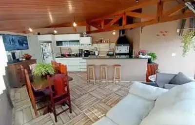 Apartamento com 3 quartos à venda na rua caminho do pilar, 2171, vila scarpelli, santo andré, 154 m2 por r$ 636.000
