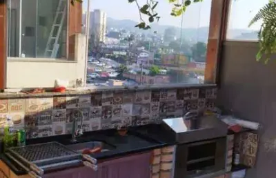 Apartamento com 2 quartos à venda na rua dos dominicanos, 79, jardim santo andré, santo andré, 96 m2 por r$ 392.000