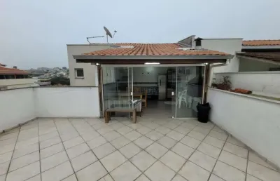 Cobertura com 2 quartos à venda na rua coronel seabra, 1654, vila marina, santo andré, 114 m2 por r$ 489.000