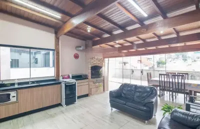 Cobertura com 3 quartos à venda na rua jurubatuba, 75, vila pires, santo andré, 140 m2 por r$ 680.000