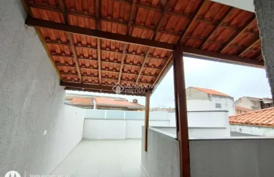 Cobertura com 2 quartos à venda na rua demétrio ghirardello, 592, jardim las vegas, santo andré, 69 m2 por r$ 379.800