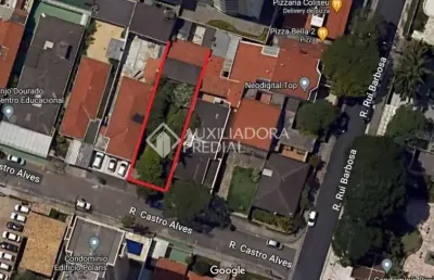 Terreno à venda na rua castro alves, 115, vila gilda, santo andré, 400 m2 por r$ 1.259.990