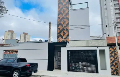 Casa em condomínio fechado com 2 quartos à venda na rua atalaia, 216, parque industriário, santo andré, 100 m2 por r$ 531.890