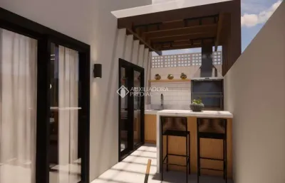 Casa em condomínio fechado com 2 quartos à venda na rua atalaia, 216, parque industriário, santo andré, 100 m2 por r$ 531.899