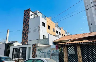Casa em condomínio fechado com 2 quartos à venda na rua atalaia, 216, parque industriário, santo andré, 100 m2 por r$ 531.990