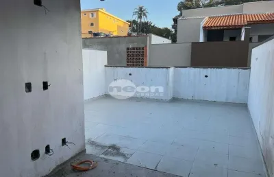 Cobertura com 2 quartos à venda na rua grã-bretanha, 150, vila príncipe de gales, santo andré, 85 m2 por r$ 370.000