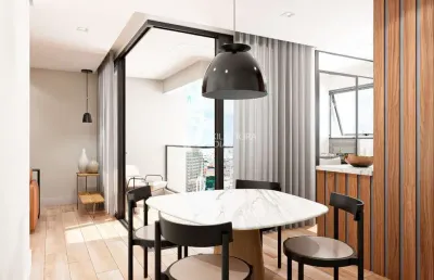 Apartamento com 2 quartos à venda na rua das monções, 754, jardim, santo andré, 56 m2 por r$ 618.927